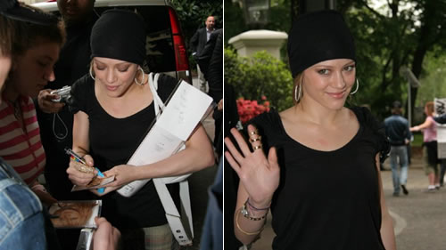 hilaysalutamilan Hilary Duff a Milano