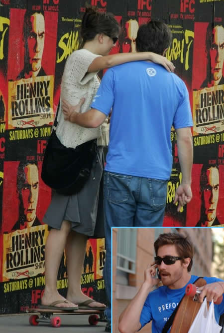 jake maggie skate Jake Gyllenhaal insegnante di skate