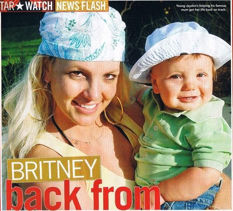  Primo piano di Britney e Jayden James
