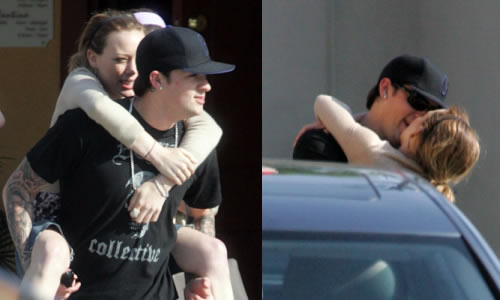 joelhilaryspalla Hilary Duff in spalla a Joel Madden