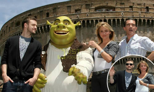 jtshrekkoniaroma Il cast di Shrek è arrivato a Roma
