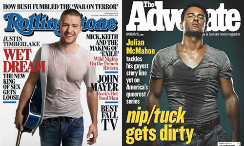 Justin Timberlake o Julian McMahon? justinvsnip Justin Timberlake o Julian McMahon?
