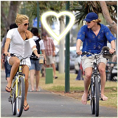 kateowenbici Owen e Kate in bicicletta