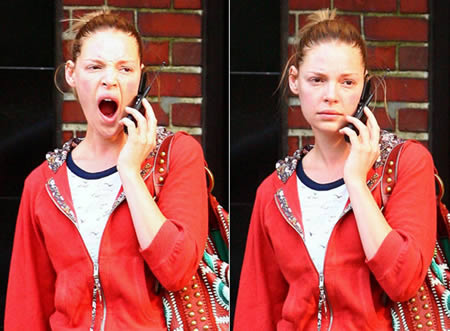 katerineheigltruccco Katherine Heigl in giro senza trucco