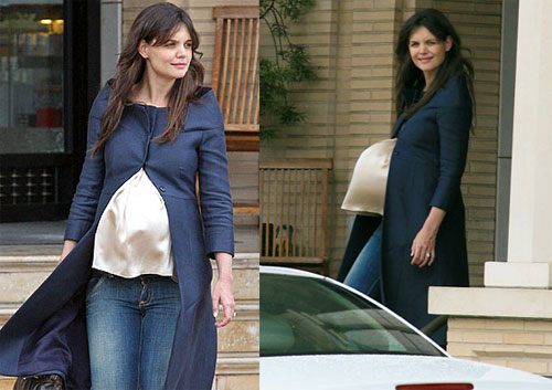 katie holmes 4.5 1 Il pancione di Katie Holmes