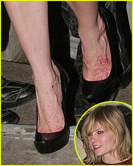 kirsten dunst feet I piedi di Kirsten Dunst