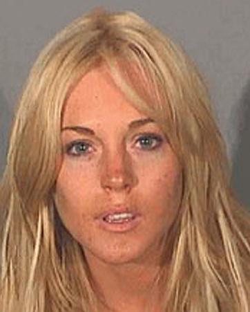 lindsaylohanmugshot Lindsay Lohan è stata arrestata