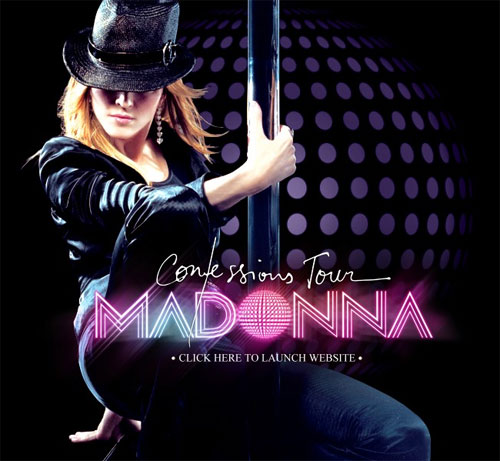 madonna tour info E ufficiale: Il Confessions Tour a Roma