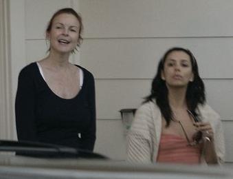 marciaeva Eva Longoria va a trovare Marcia Cross