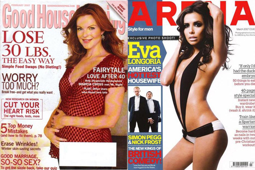 marciaevaok Eva Longoria va a trovare Marcia Cross