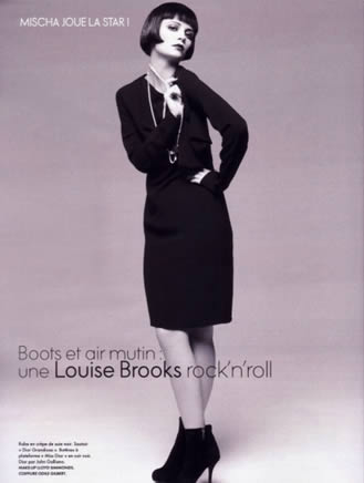 mischaellefrancese2 Mischa come le dive su Elle