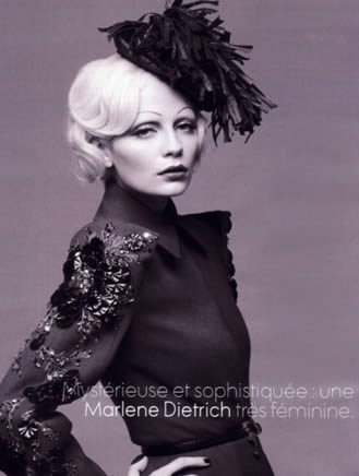 mischaellefrancese4 Mischa come le dive su Elle