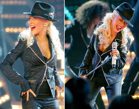 nbaallstarchristina 2 La performance di Christina Aguilera allNBA All Star game