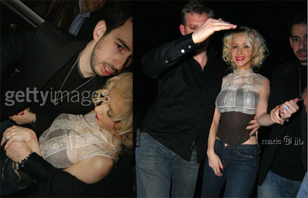 needshelp2 Xstina Aguilera non si regge in piedi