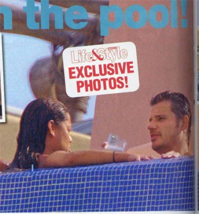 nick evanessajacuzzi Le foto Hot di Nick Lachey e Vanessa Minnillo in Messico