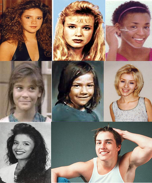 quadro7 Saranno famosi: 60 volti noti