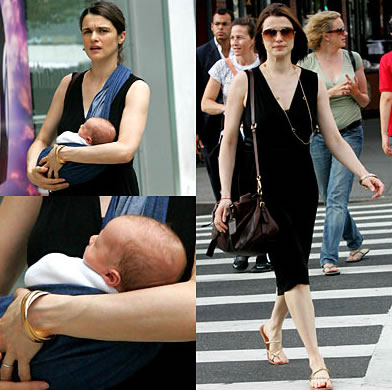 rachel weisz baby henry chance Rachel Weisz e il piccolo Henry