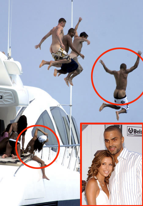 scelleratilongoriaparker Una folla impazzita si tuffa dallo yacht!