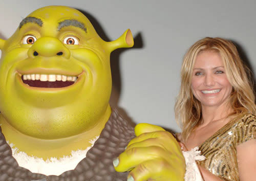 shrekcamerontokyo1 Cameron Diaz in Giappone con Shrek