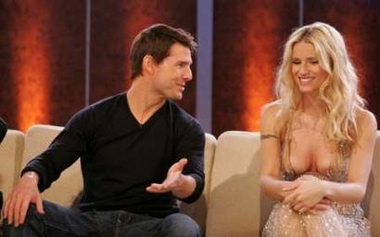 tomjjkjkjkjkj Tom Cruise e Michelle Hunziker...