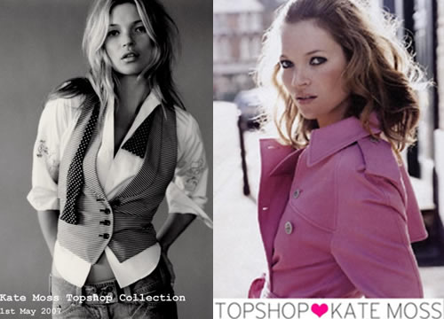 topshopkatee Kate Moss: da modella a stilista