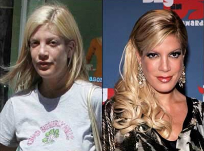 tori spelling senza trucco Kate Hudson e Tori Spelling senza trucco