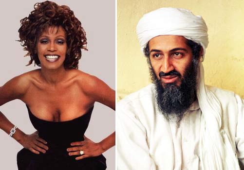 whi osama Osama Bin Laden voleva Whitney Houston