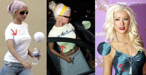 xtinacapezzolo Christina Aguilera al Caesar Palace: e il piercing?