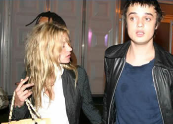 petekatesun Kate Moss è pulita, parola di Pete Doherty