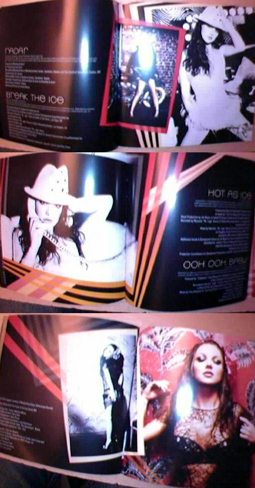 britcover2 Il booklet di Blackout by Britney Spears