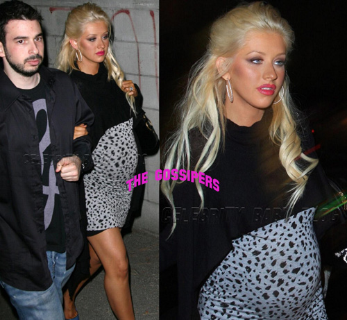 chrisronson1 Christina Aguilera al concerto di Mark Ronson