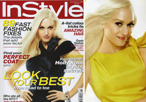 instylegwen Gwen Stefani posa per InStyle