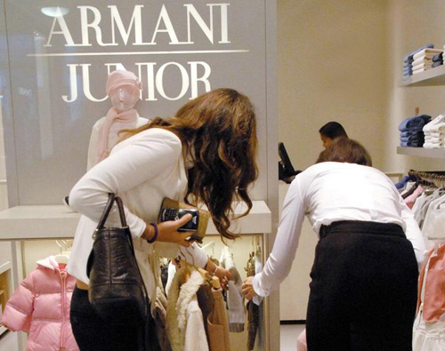 katarmanijun 2 Shopping da Armani Junior