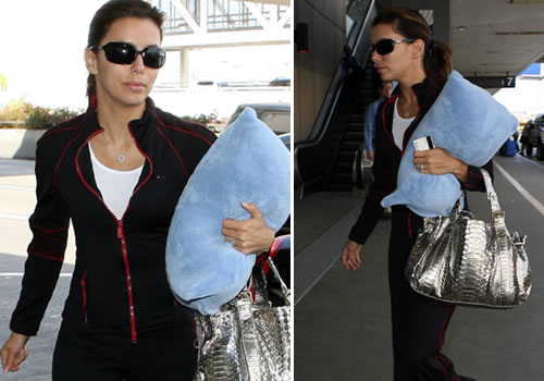 laxcuscinoeva Eva Longoria in arrivo a Los Angeles