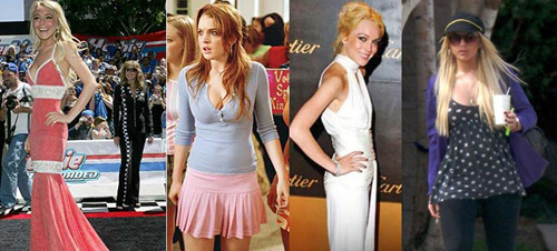 lindaltalena Lindsay Lohan prende peso