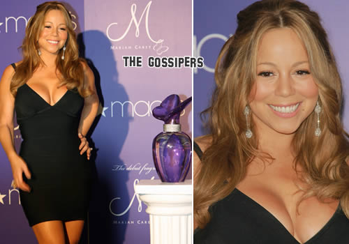 mariahprofumetto Mariah promuove il suo profumo