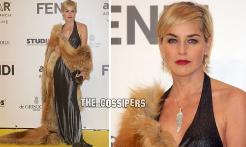 pelliccionasharon La mega pelliccia di Sharon Stone