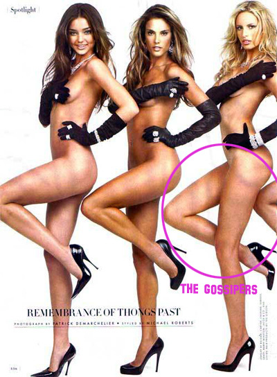 vf 100407021 Le Victorias Secret Angels nude per Vanity Fair