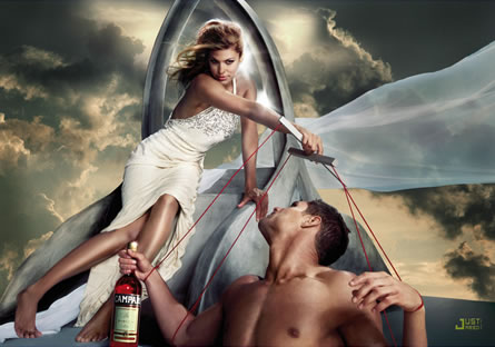 evacalendario1 Eva Mendes sul calendario Campari 2008