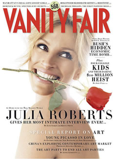 juliavanity Julia Roberts intervistata da Vanity Fair