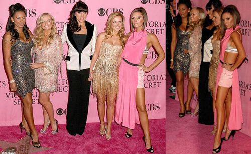 spicevictoriasecret Le Spice Girls si esibiscono per Victorias Secret