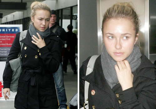 haydenapntie Hayden Panettiere va a Washington (senza trucco)