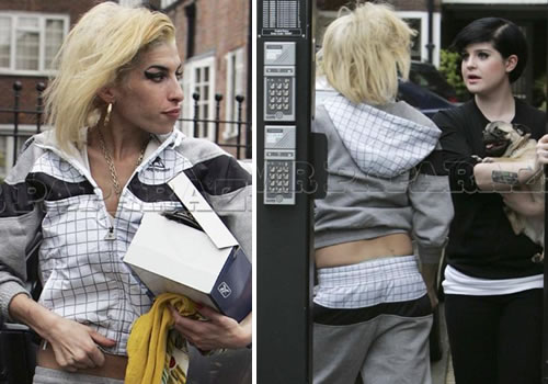 amybene Amy Winehouse a pranzo da Kelly Osbourne