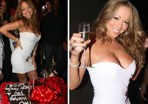 capodannomim Mariah Carey festeggia il 2008 al Tao