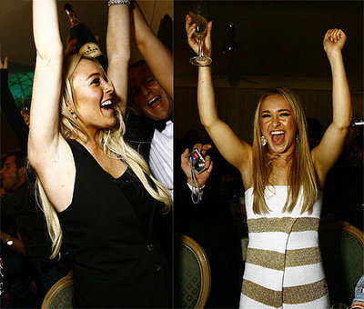 llhaydennyexlarger Hayden e Lindsay festeggiano il 2008 a Capri