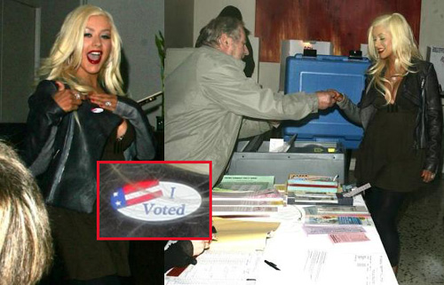 chrispostparto3 Prima uscita ufficiale: Christina Aguilera post parto