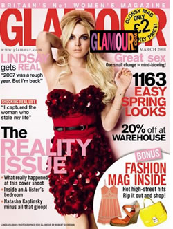 linzi1 Lindsay Lohan su Glamour UK