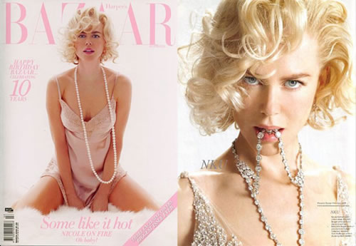 nicbaza Nicole Kidman su Harpers Bazaar