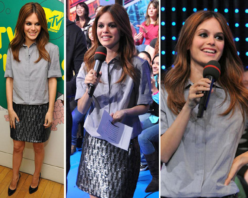 racheltrl Rachel Bilson @ MTV TRL