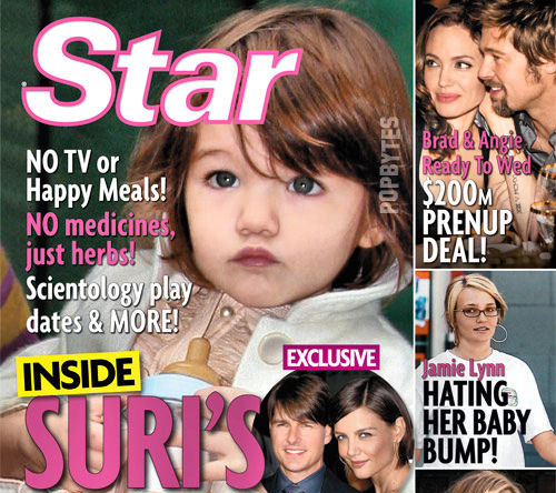 starcover Suri sulla cover di Star Magazine